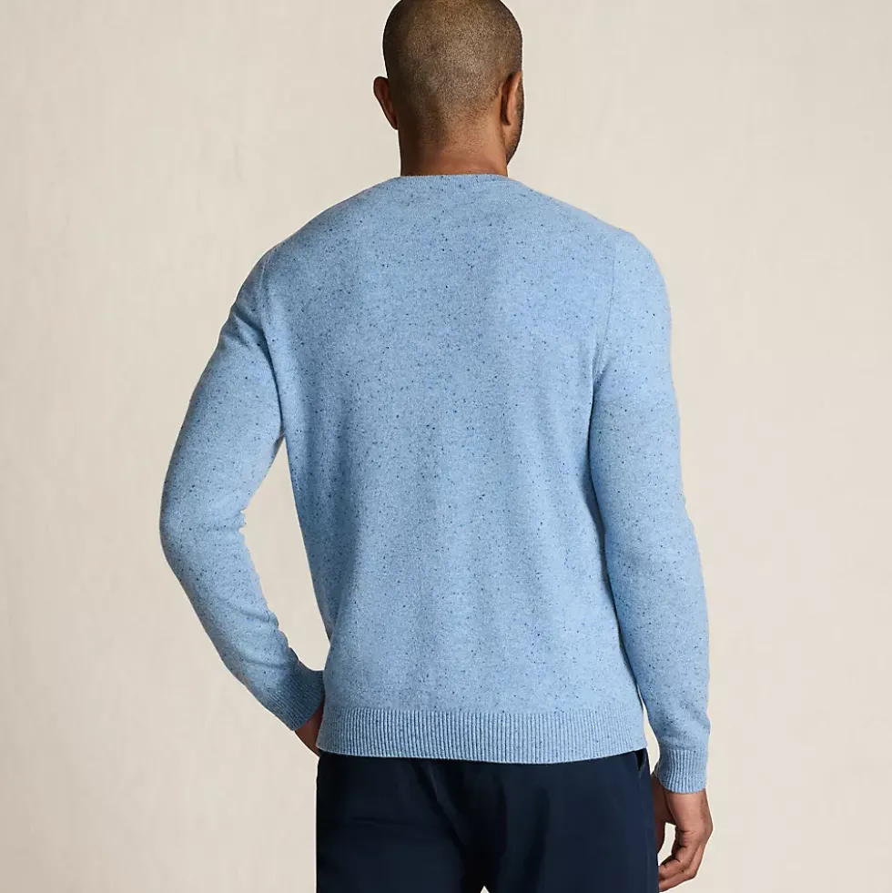 Men's Fine Gauge Cashmere V-neck Sweater