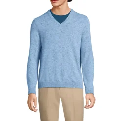 Men's Fine Gauge Cashmere V-neck Sweater