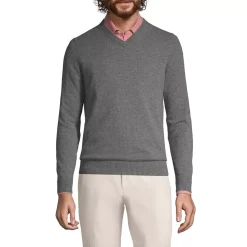 Men's Fine Gauge Cashmere V-neck Sweater