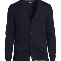 Men's Fine Gauge Cotton Cardigan