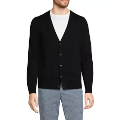 Men's Fine Gauge Cotton Cardigan