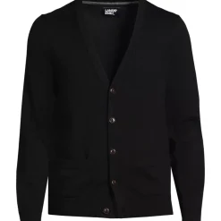 Men's Fine Gauge Cotton Cardigan