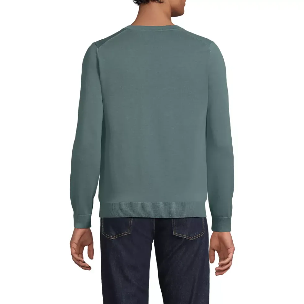 Men's Fine Gauge Cotton Cardigan