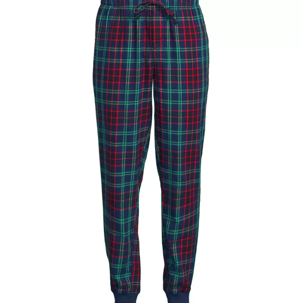 Men's Flannel Jogger Pajama Pants