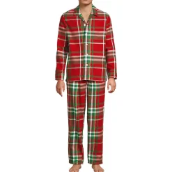 Men's Flannel Pajama Set