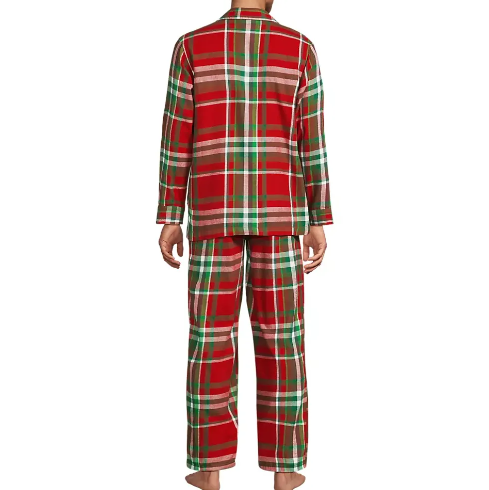 Men's Flannel Pajama Set