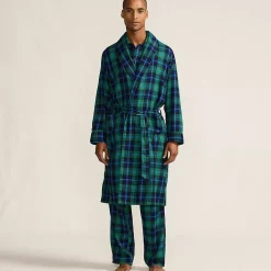 Men's Flannel 3 Piece Pajama Set