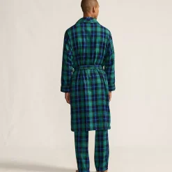 Men's Flannel 3 Piece Pajama Set