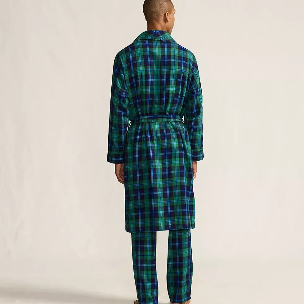 Men's Flannel 3 Piece Pajama Set