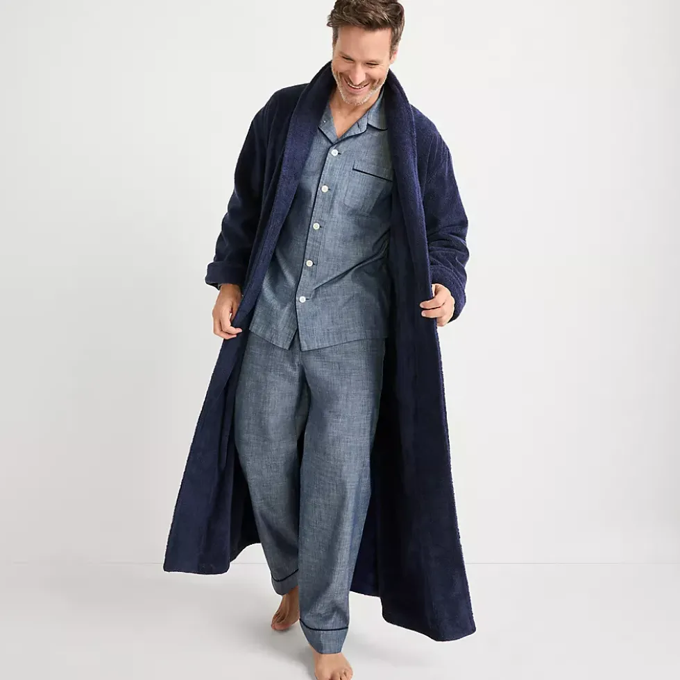Men's Full Length Turkish Terry Robe