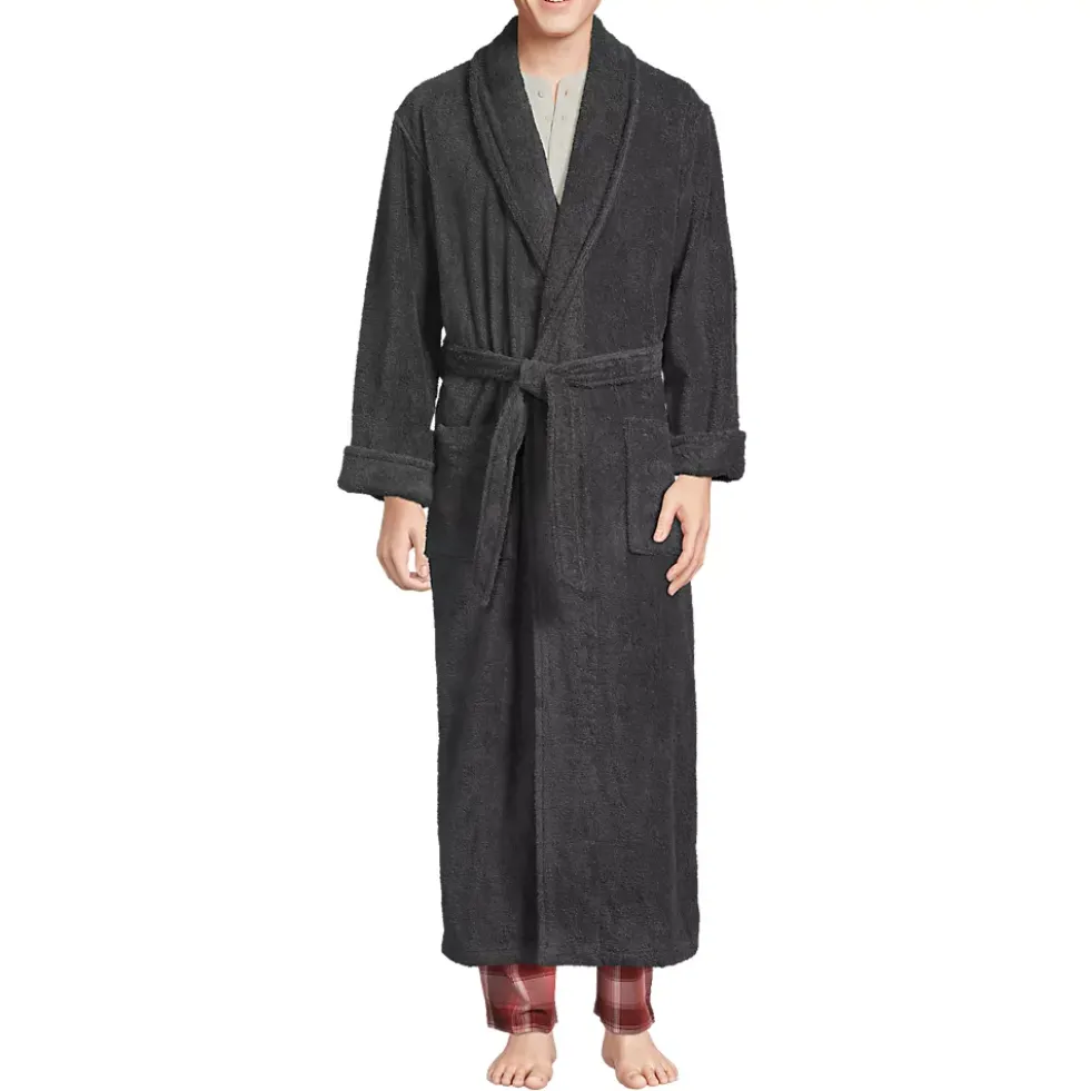 Men's Full Length Turkish Terry Robe