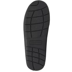 Men's Fuzzy Lined Lace Up Moccasin Slippers