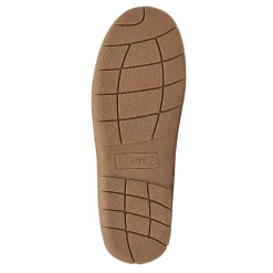 Men's Fuzzy Lined Lace Up Moccasin Slippers