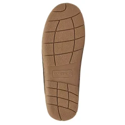 Men's Fuzzy Lined Lace Up Moccasin Slippers