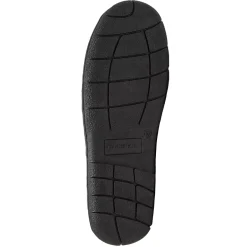 Men's Fuzzy Lined Suede Moccasin Slippers