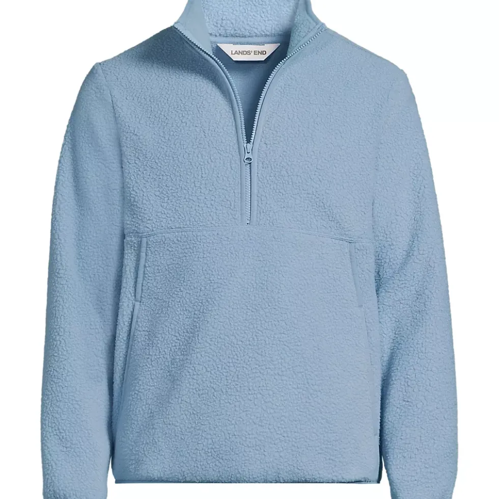 Men's Half Zip Sherpa Fleece Pullover