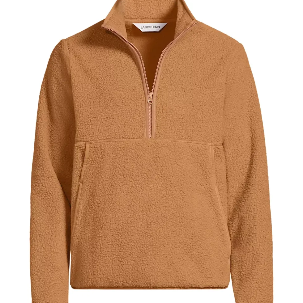 Men's Half Zip Sherpa Fleece Pullover