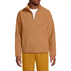 Men's Half Zip Sherpa Fleece Pullover