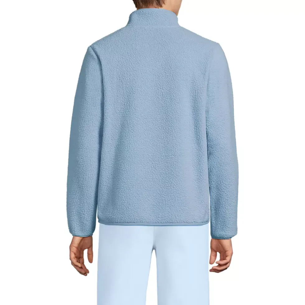 Men's Half Zip Sherpa Fleece Pullover