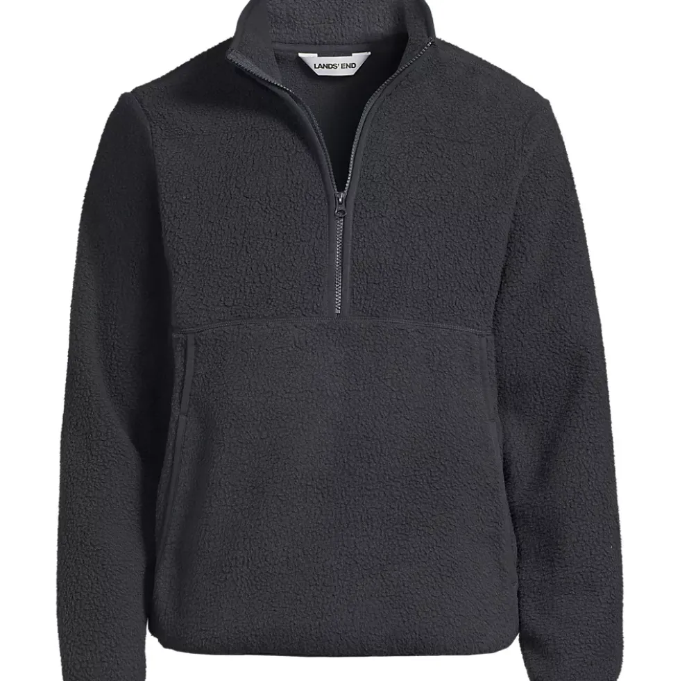 Men's Half Zip Sherpa Fleece Pullover