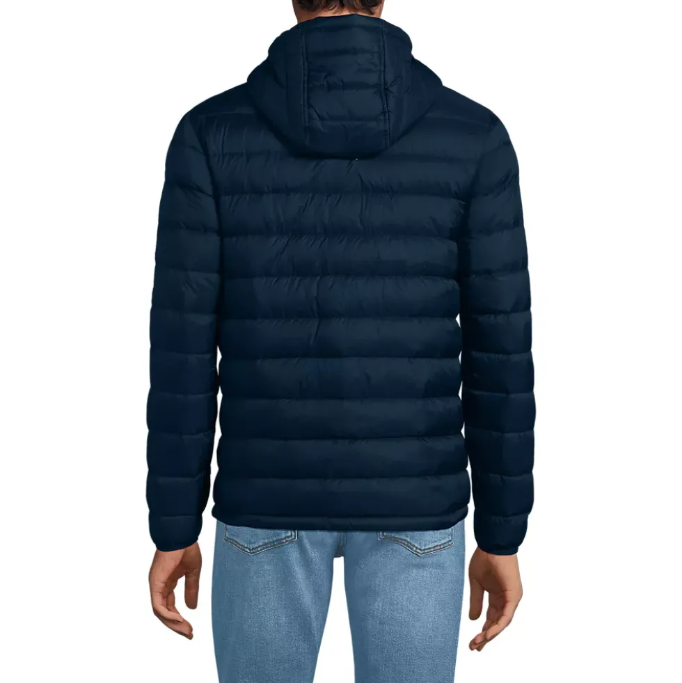 Men's Hooded Wanderweight Packable Down Jacket