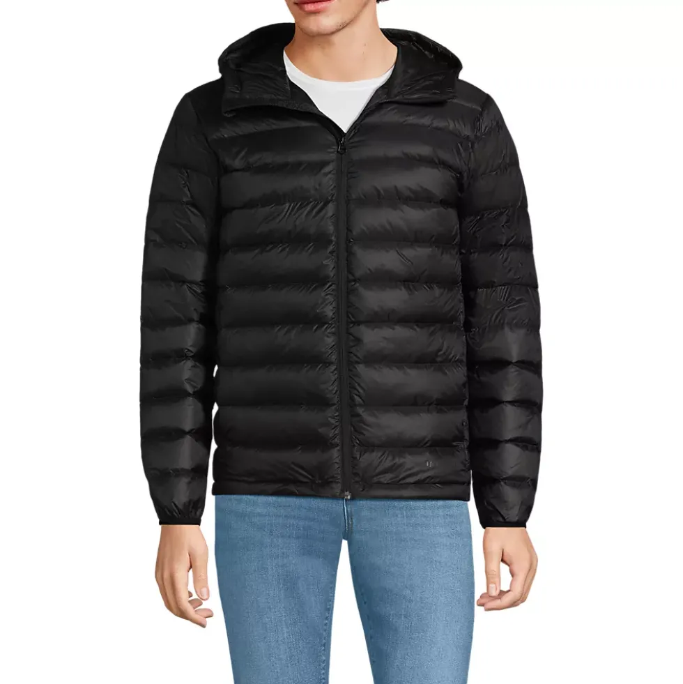 Men's Hooded Wanderweight Packable Down Jacket