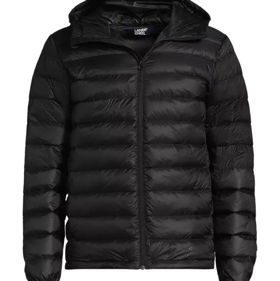 Men's Hooded Wanderweight Packable Down Jacket