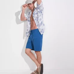 Men's 9 Inch Packable Cargo Swim Shorts