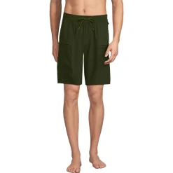 Men's 9 Inch Packable Cargo Swim Shorts