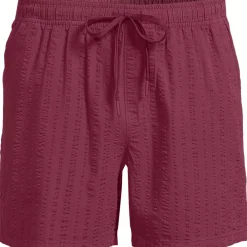 Men's 5.5 Inch Seersucker Easy Shorts