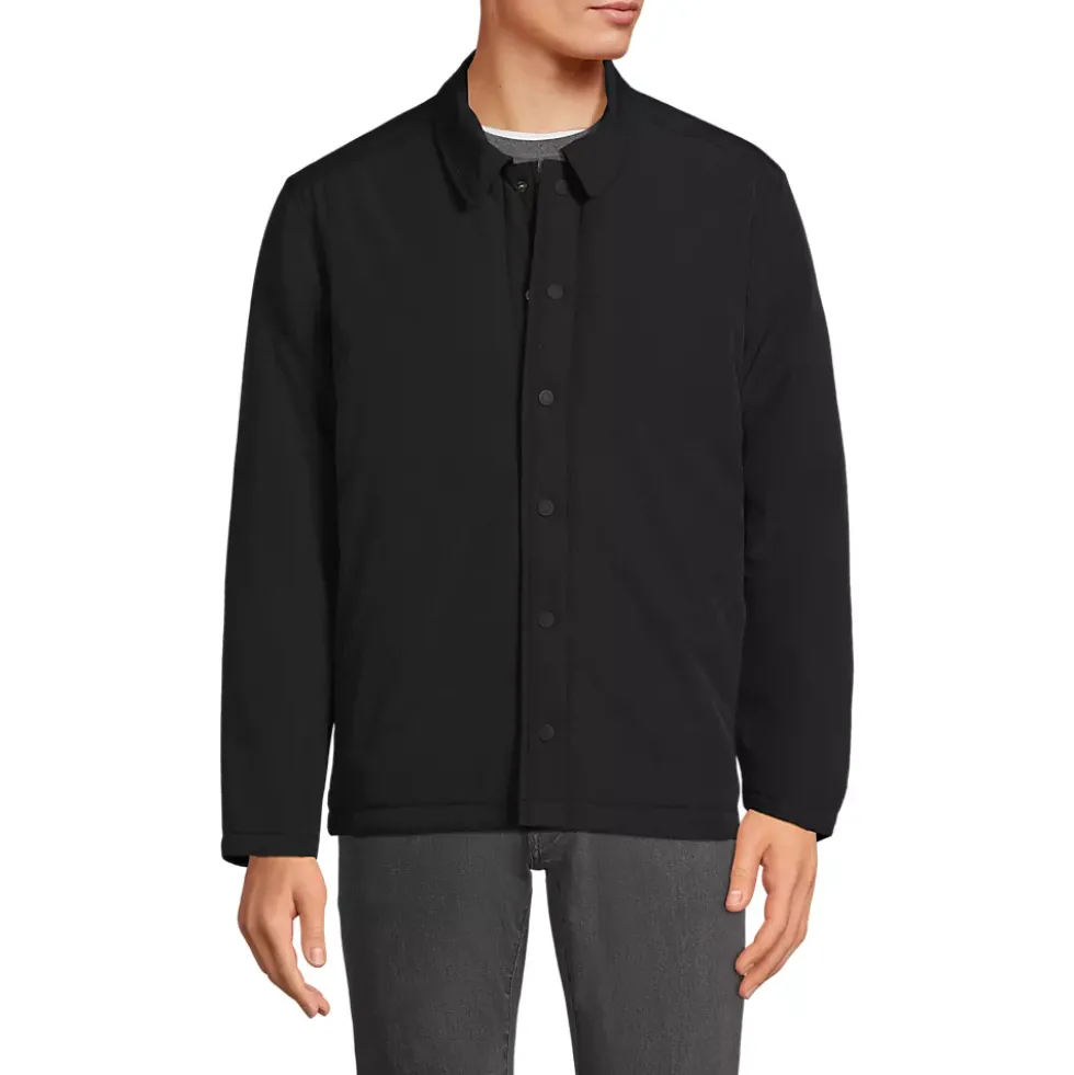 Men's Insulated Commuter Shirt Jacket
