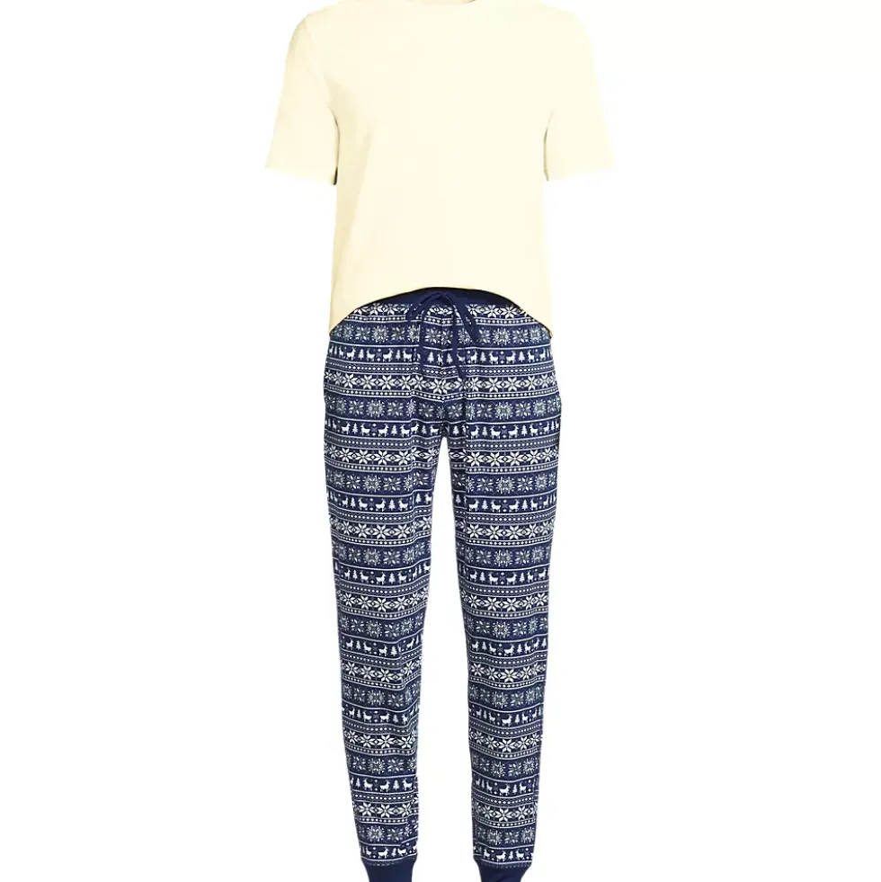 Men's Knit Jersey Pajama Sleep Set