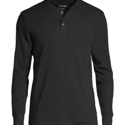 Men's Knit Rib Pajama Henley