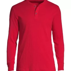 Men's Knit Rib Pajama Henley