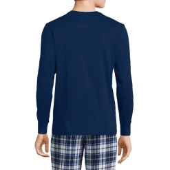 Men's Knit Rib Pajama Henley
