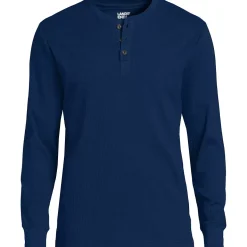 Men's Knit Rib Pajama Henley