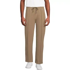 Men's Knit Twill Track Wide Leg Pant
