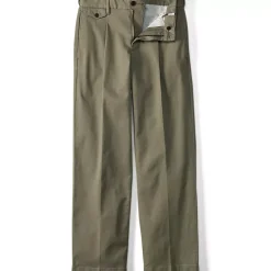 Men's Knockabout Comfort Waist Relaxed Fit Pleated Front Chino Pant