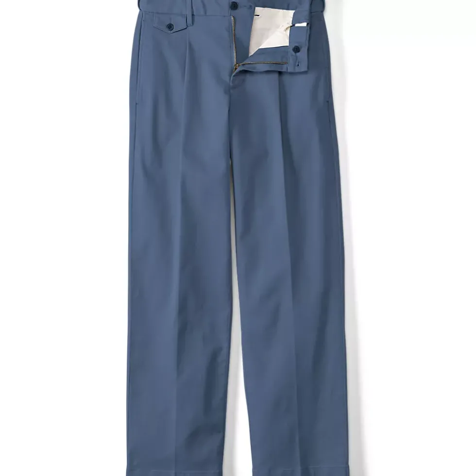 Men's Knockabout Comfort Waist Relaxed Fit Pleated Front Chino Pant