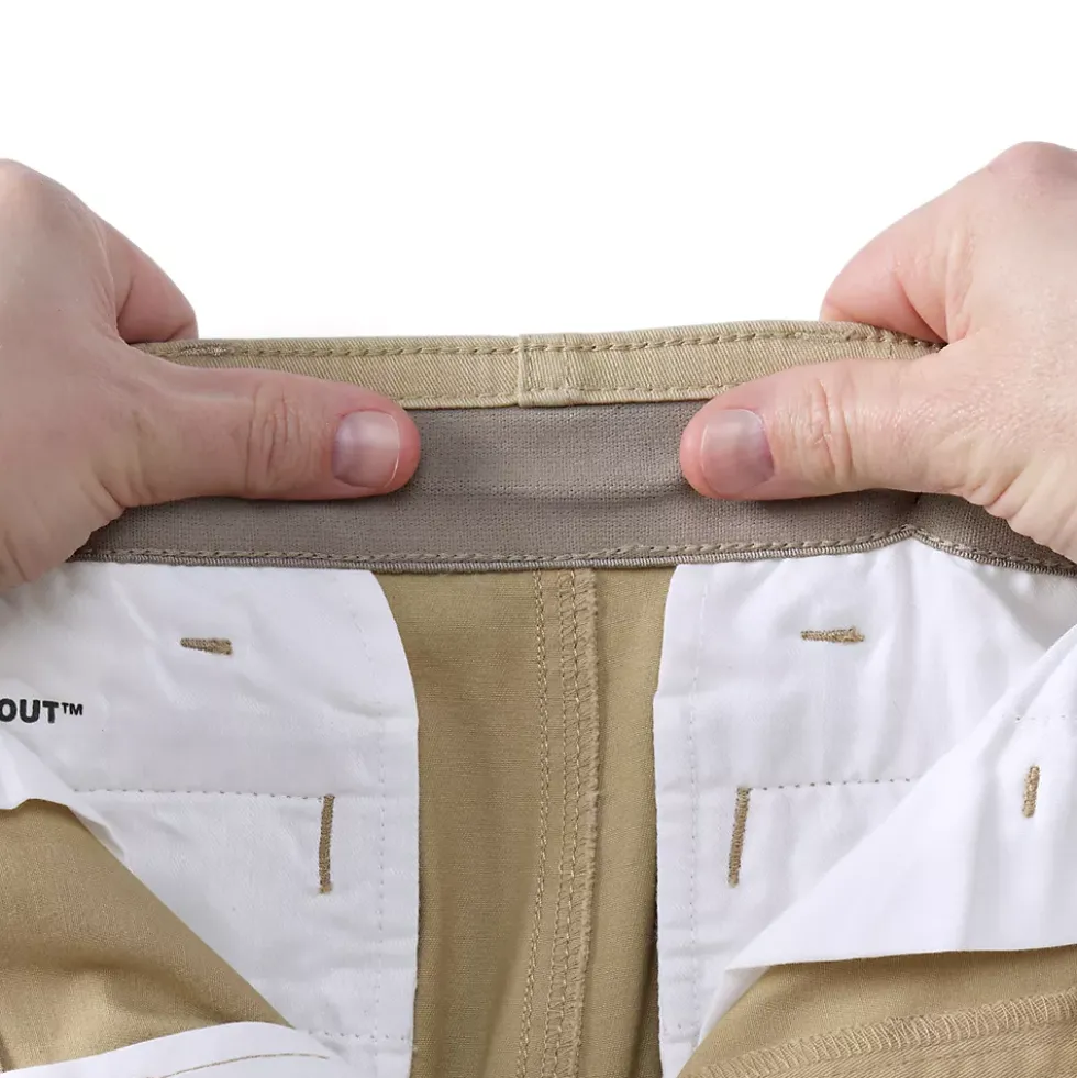 Men's Knockabout Embroidered Comfort Waist Classic Fit Chino Pant