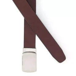 Men's Leather Adjustable Slide Belt