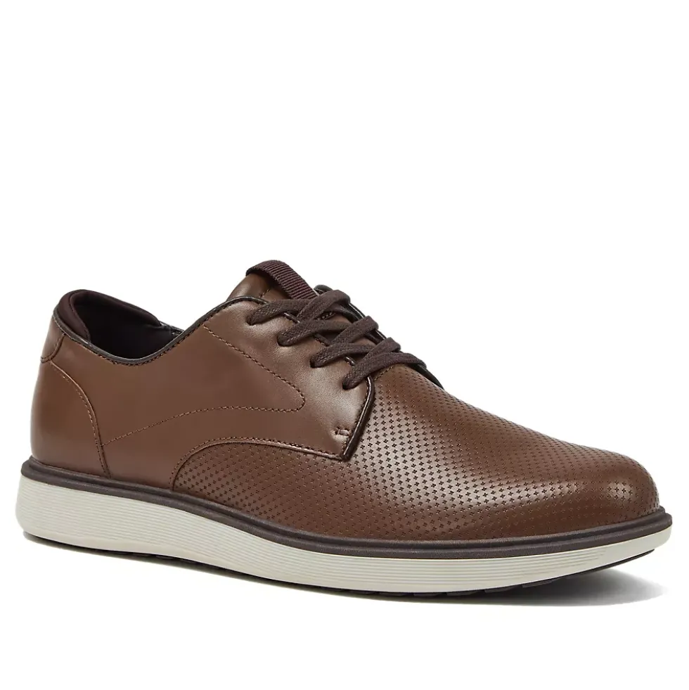 Men's Leather Lace Up Derby Oxfords