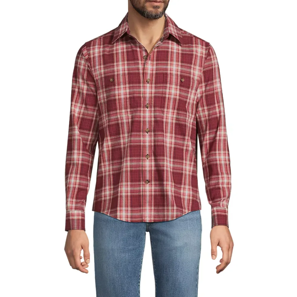 Men's Lightweight Coastal Flannel Shirt