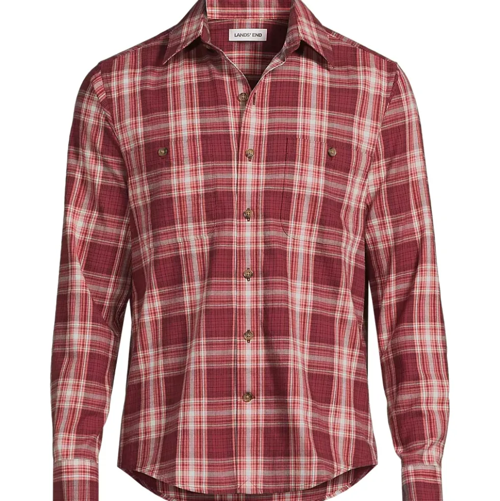 Men's Lightweight Coastal Flannel Shirt