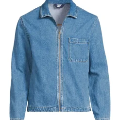 Men's Lightweight Denim Full Zip Jacket