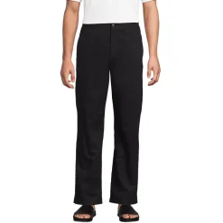 Men's Linen Cotton E-Waist Pant