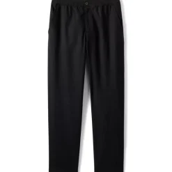 Men's Linen Cotton E-Waist Pant