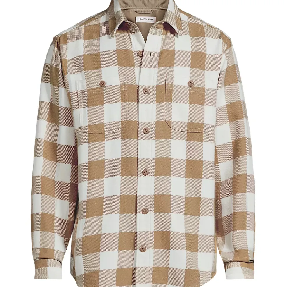 Men's Long Sleeve Authentic Flannel Shirt