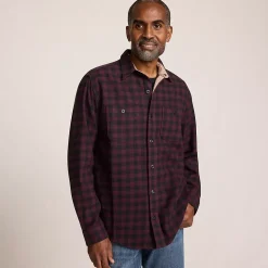 Men's Long Sleeve Authentic Flannel Shirt