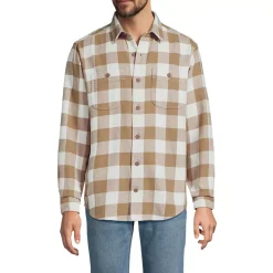 Men's Long Sleeve Authentic Flannel Shirt
